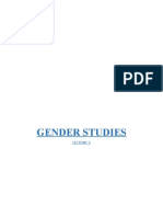 Gender Studies Lecture 3