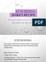 Hukum Benda