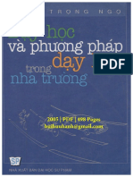 Dạy Học Và Phương Pháp Dạy Học Trong Nhà Trường (NXB Đại Học Sư Phạm 2005) - Phan Trọng Ngọ, 498 Trang