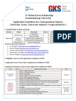 2023 Soonchunhayng-U GKS-U Application Guidelines (University Track-UIC)
