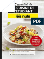 L Essentiel de La Cuisine de L Etudiant Pour Les Nuls