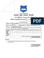 MA MBA07190 Chetan Sarup Rohilla