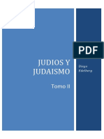 EDELBERG, D., Judios y Judaismo, Vol. 2. La Historia Del Pensamiento Intelectual Judio Del Siglo XVI Al XXI, Sf (Texto) - NP