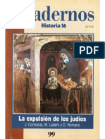 Cuadernos de Historia 16, 99, CONTRERAS, J. (Et Al), La Expulsion de Los Judios, 1997