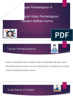 Membuat Video Pembelajaran Dengan Canva