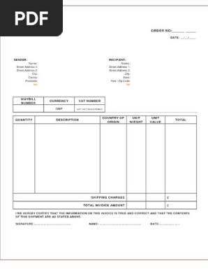 invoice uk 