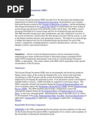 Example of SDD | Specification (Technical Standard) | Application