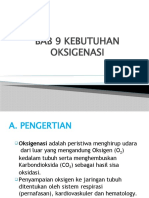 Bab 9 Kebutuhan Oksigenasi