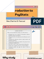 Introduction To PsyStats 1