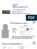 TCP Congestion Control: Unit 04.03.04 CS 5220: Computer Communications