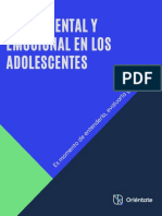 Salud mental adolescentes