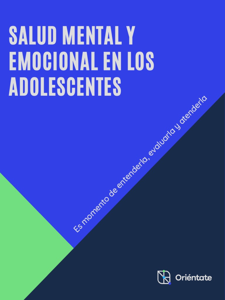 Salud Mental en Adolescentes: Estrategias Clave | PDF | Las emociones ...