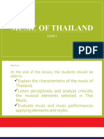 Music of Thailand