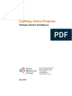 Ethiopia Solar Lighting Market Intelligence Report