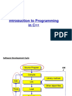 1 C++ Introduction