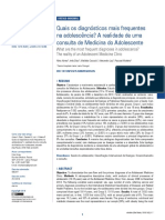 Problemas Comuns Na Infância e Adolescência