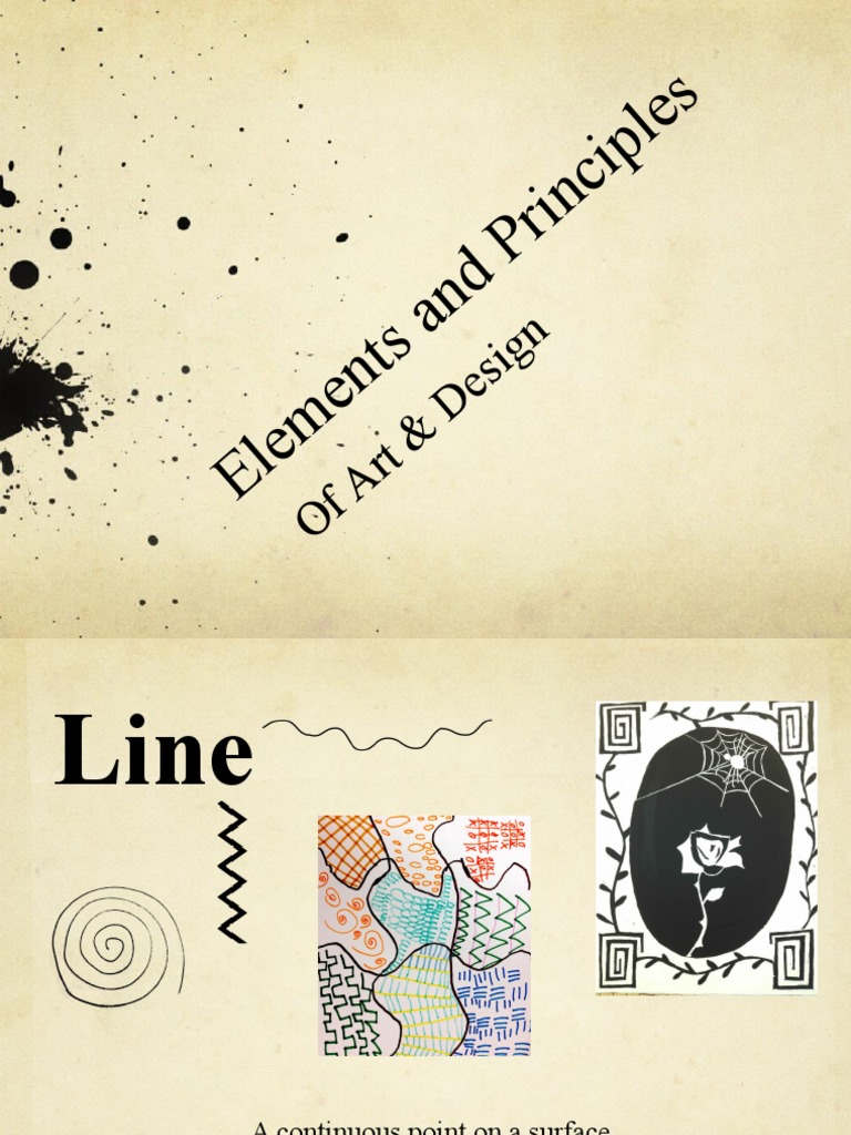 Elements and Principles of Art and Design PDF