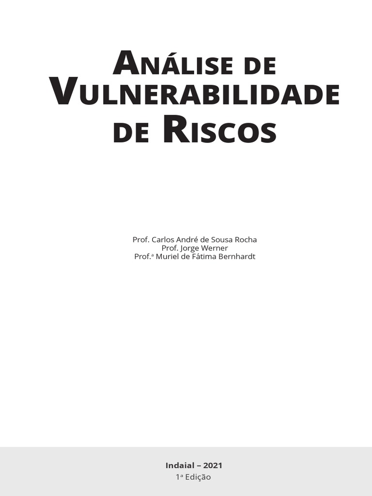 Análise de Vulnerabilidade de Riscos | PDF | Arte | Computadores