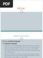 Lesson 3 - HTML