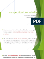 Competition Law in India and Environment Law