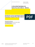 Sintesis de La Diversidad Tipologica de Vivienda e