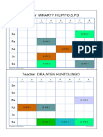 Jadwal Mapel Per-Guru Terbaru