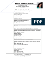 Resumen Curricular Noris Agosto 2019