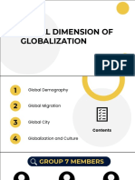 Social Dimension of Globalization
