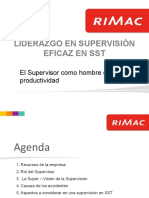 LIDERAZGO EN SUPERVISION EFICAZ EN SST RIMAC