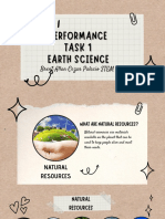Performance Task 1 Earth Science