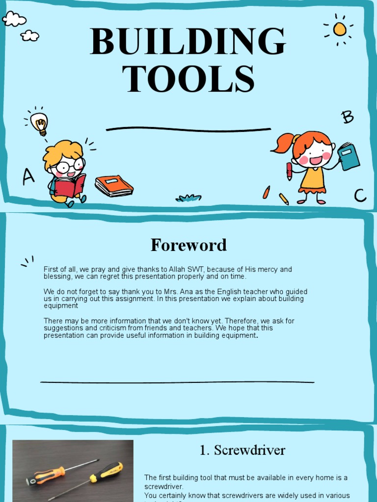 B.inggris Construction Tools PDF