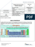 Ficha de Química Del 15 Al 17 de Junio