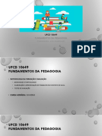 Fundamentos Da Pedagogia