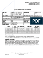 Install and operate RH-10xP humidity and temperature sensors