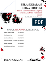 Pelanggaran Etika Proyek Konstruksi