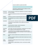 Dimensiones de Calidad de Un Producto Garvín 1988