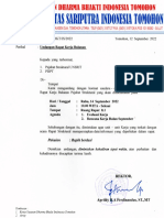 UNDANGAN RAPAT KERJA BULANAN STRUKTURAL UNSRIT