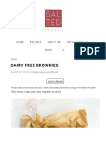 Dairy Free Brownies