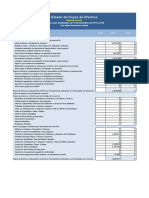 Estado de Flujo de Efectivo en Excel Metodo Directo e Indirecto 1