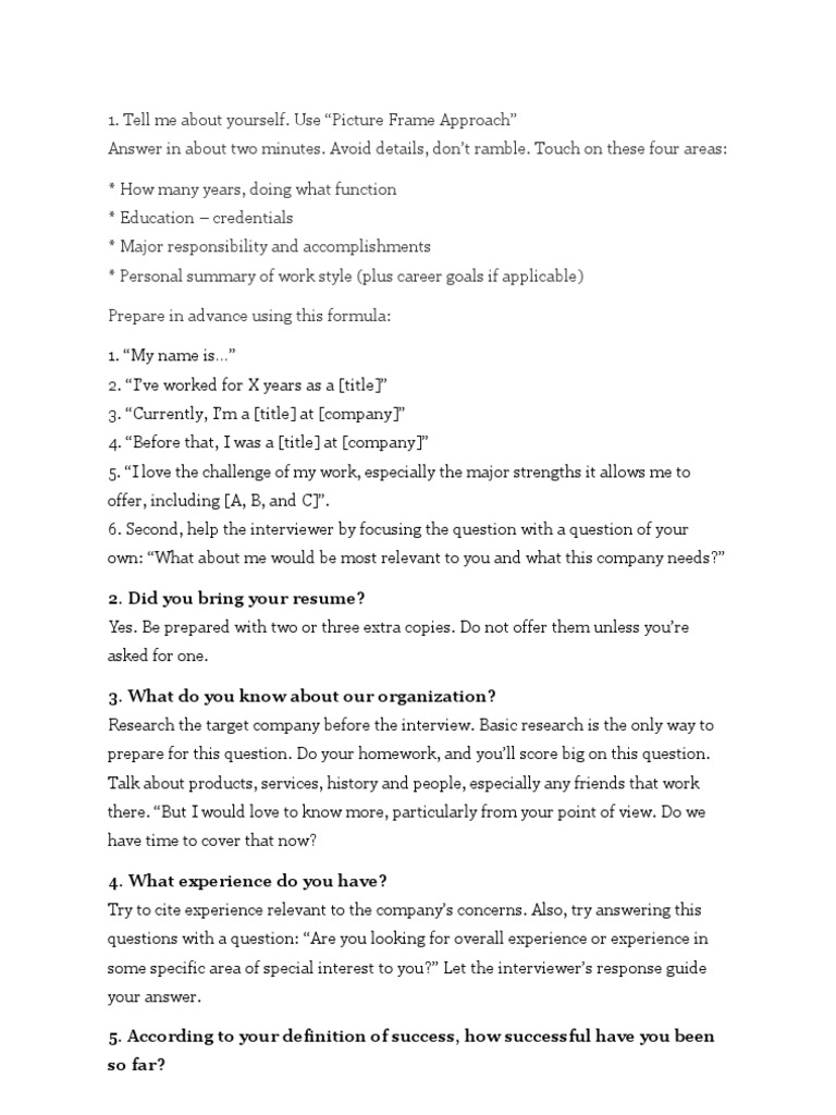 Preparing for Success A Comprehensive Guide to Navigating a Job