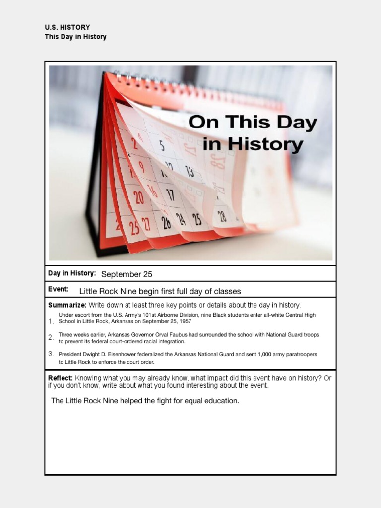 This Day in History | PDF