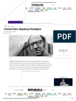 Thomas Kuhn, Bapaknya Paradigma _ Republika Online