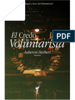 El Credo Voluntarista - Auberon Herbert