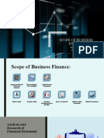 Scope of Business Finance