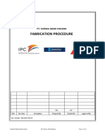 Fabrication Procedur 1