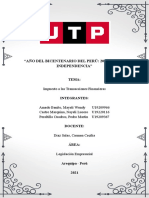 Impuesto A Las Transacciones Financieras (ITF)