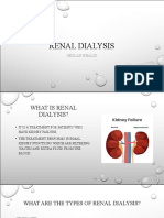 Renal Dialysis 