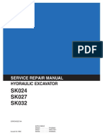 Kobelco Sk024 027 032 Excavator SM 331