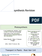 GCSE Photosynthesis Powerpoint