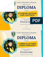 Diploma Preescolar
